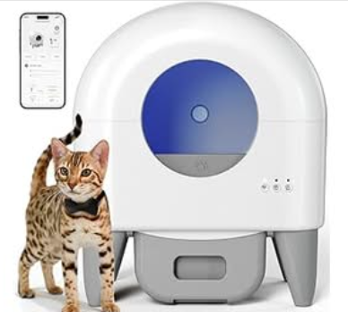 Smart Self Cleaning Litter Box for Multiple Cats